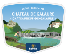 Camping Château de Galaure Logo Logo