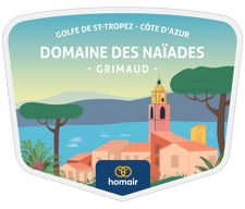 Camping Le Domaine des Naïades Logo Logo