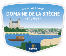 Camping Le Domaine de la Brèche Logo Logo