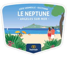 Camping Le Neptune Logo Logo