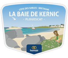Camping La Baie de Kernic Logo Logo