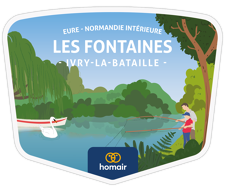 Camping Les Fontaines Logo Logo