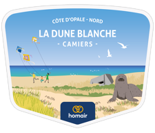 Camping La Dune Blanche Logo Logo