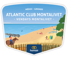 Camping Atlantic Club Montalivet Logo Logo