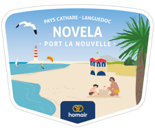 Camping Novela Port la Nouvelle Logo Logo