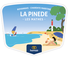 Camping La Pinède Logo Logo