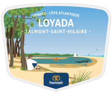 Camping Loyada Logo Logo