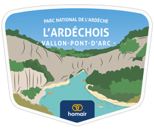 Camping L'Ardéchois Vallon-Pont-d'Arc Logo Logo