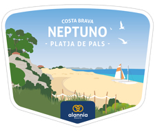 Camping Neptuno Logo Logo