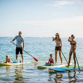 Paddle Board à proximité du Camping La Côte Sauvage à Saint-Clément-des-Baleines Tohapi