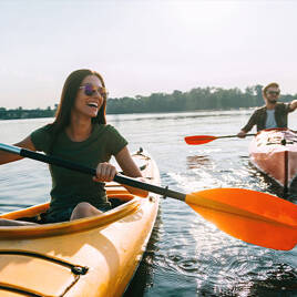 Canoë Kayak à proximité du Camping Green Park à Cagnes-sur-Mer Tohapi