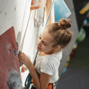 Mur d'escalade Camping Ty Nadan Locunolé Tohapi