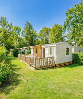 Mobil-home en pleine nature