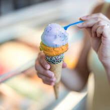 Glacier au Camping Baia Domizia à Baia Domizia Tohapi