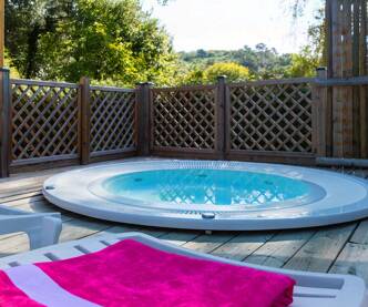 Camping avec spa, espace bien-être