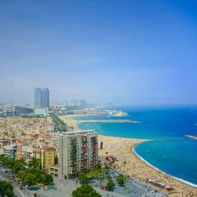 Camping En bord de mer Barcelone