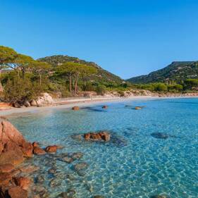 Camping En bord de mer Corse