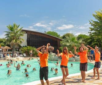 Camping avec animations