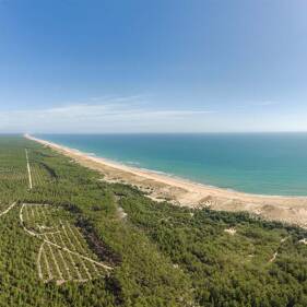 Camping En bord de mer Gironde