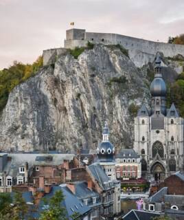 Ville de Dinant en Belgique
