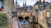 Centre ville de la ville de Bayeux