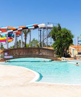 La piscine du camping Tohapi