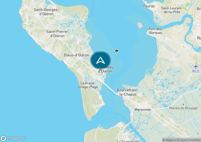 Localisez le camping sur la carte