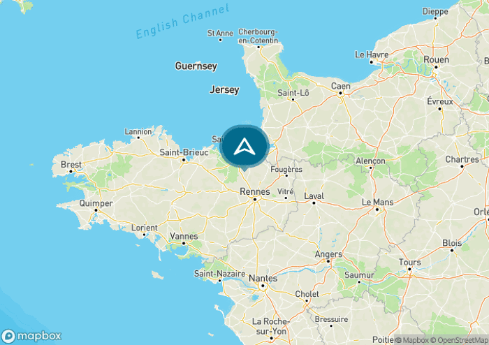 Localisez le camping sur la carte