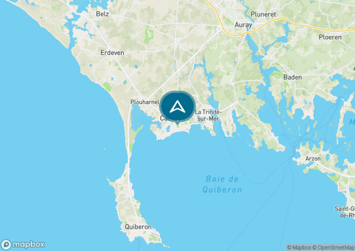 Localisez le camping sur la carte