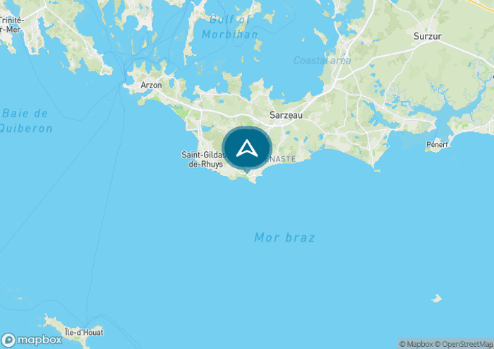 Localisez le camping sur la carte