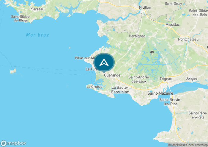 Localisez le camping sur la carte