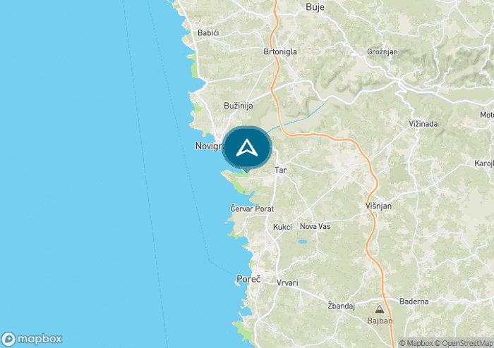 Localisez le camping sur la carte