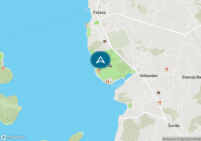 Localisez le camping sur la carte