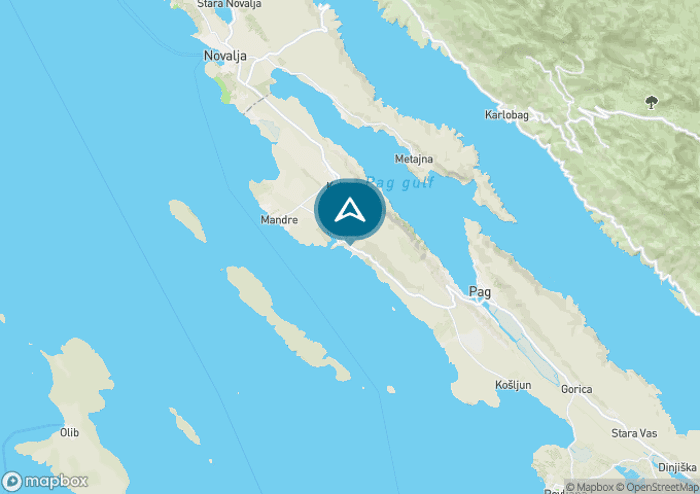 Localisez le camping sur la carte