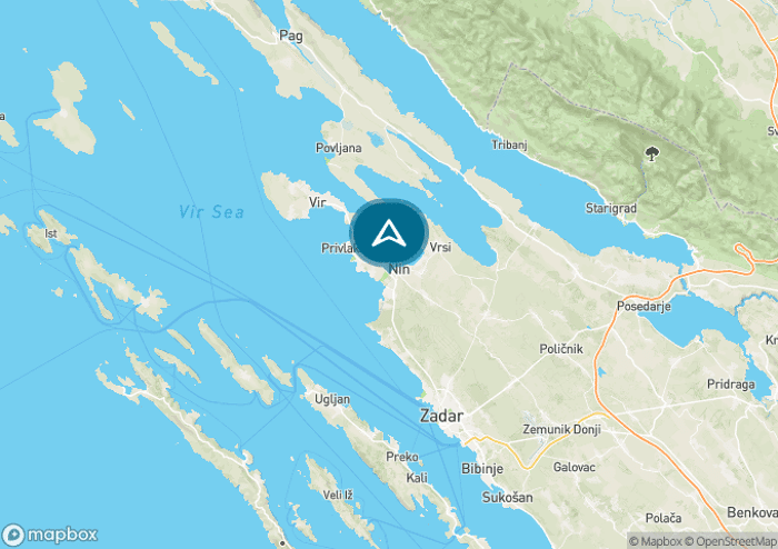 Localisez le camping sur la carte