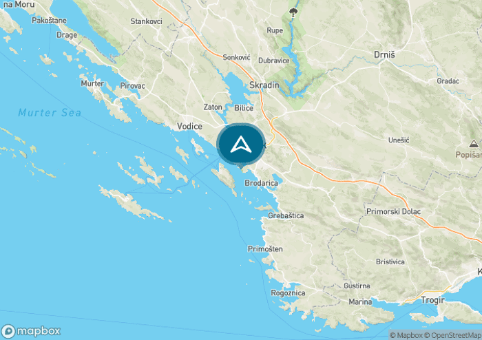 Localisez le camping sur la carte