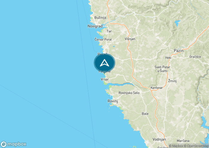 Localisez le camping sur la carte