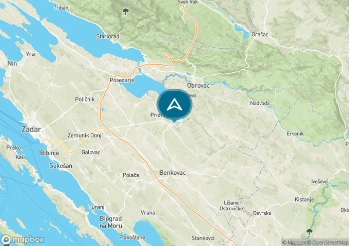 Localisez le camping sur la carte