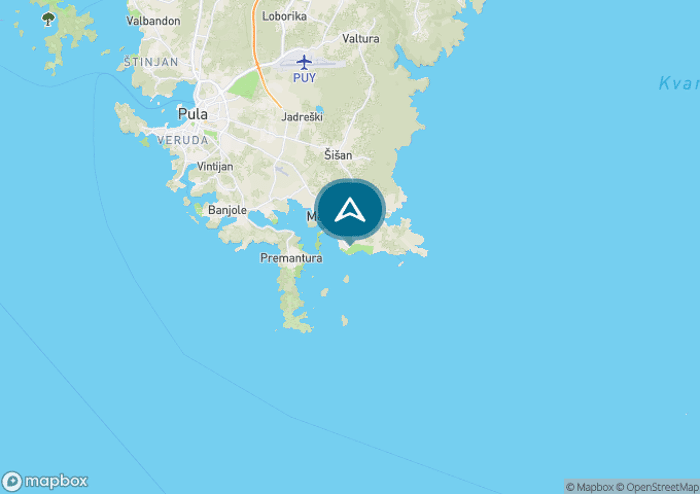 Localisez le camping sur la carte