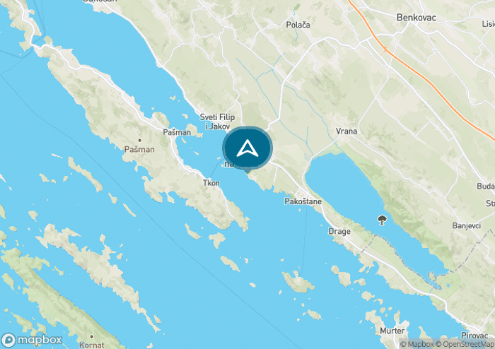 Localisez le camping sur la carte