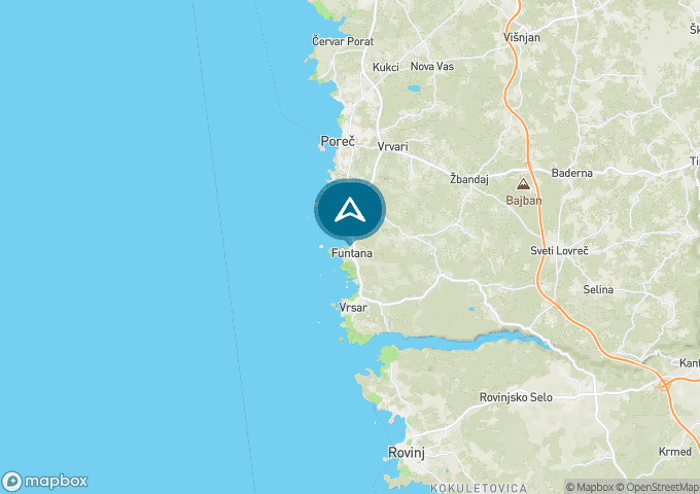 Localisez le camping sur la carte