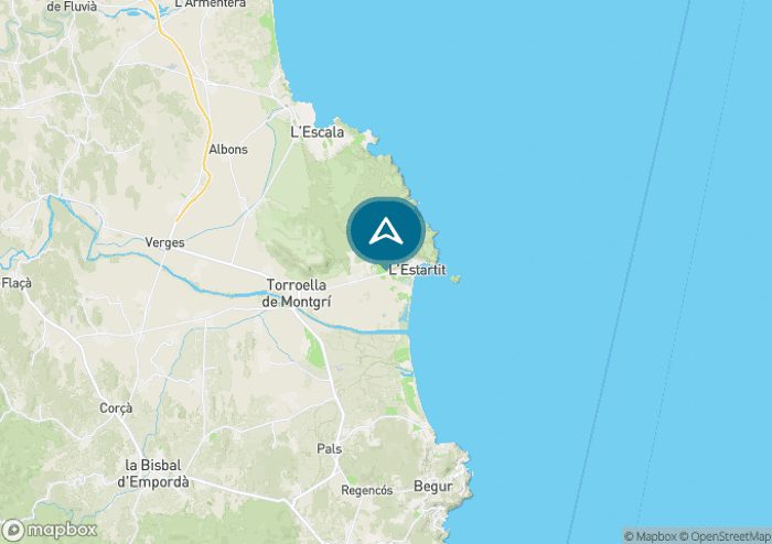 Localisez le camping sur la carte