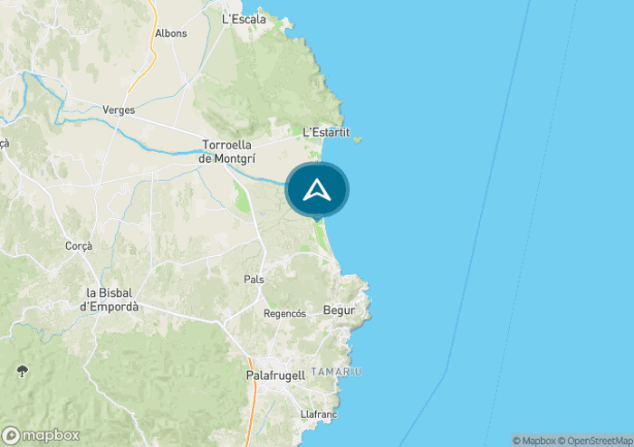 Localisez le camping sur la carte