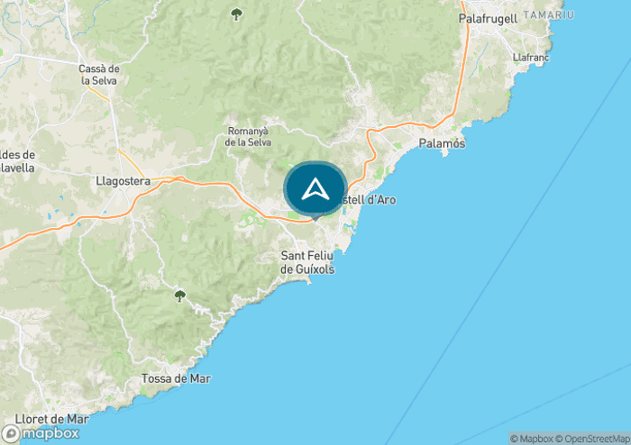 Localisez le camping sur la carte