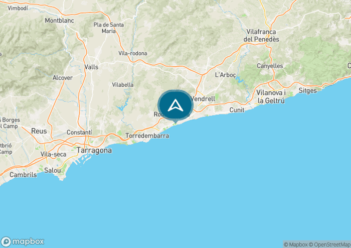 Localisez le camping sur la carte