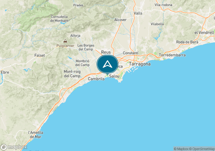 Localisez le camping sur la carte