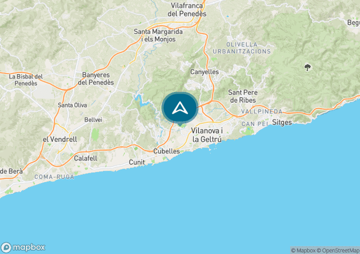 Localisez le camping sur la carte