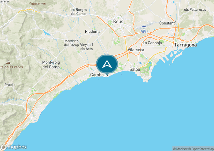 Localisez le camping sur la carte