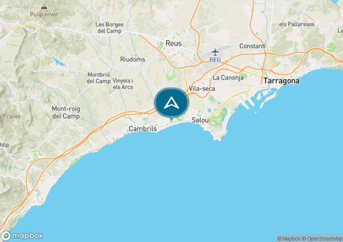 Localisez le camping sur la carte