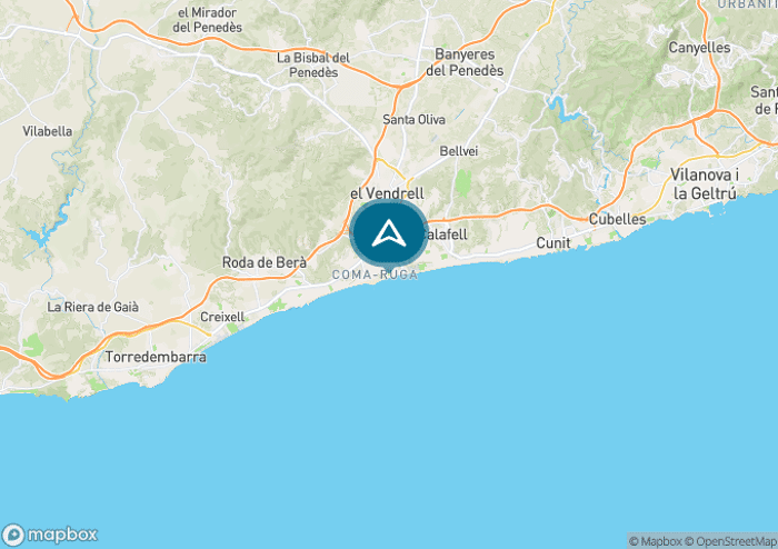 Localisez le camping sur la carte